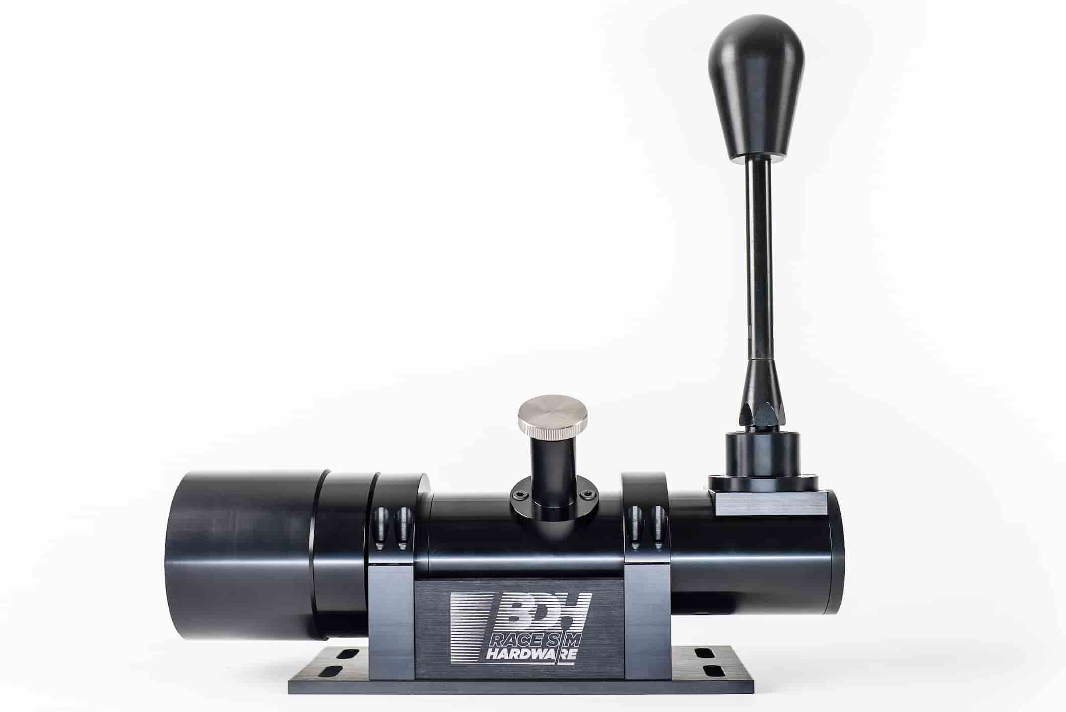 Close up look of BDH H1 shifter's shaft connection