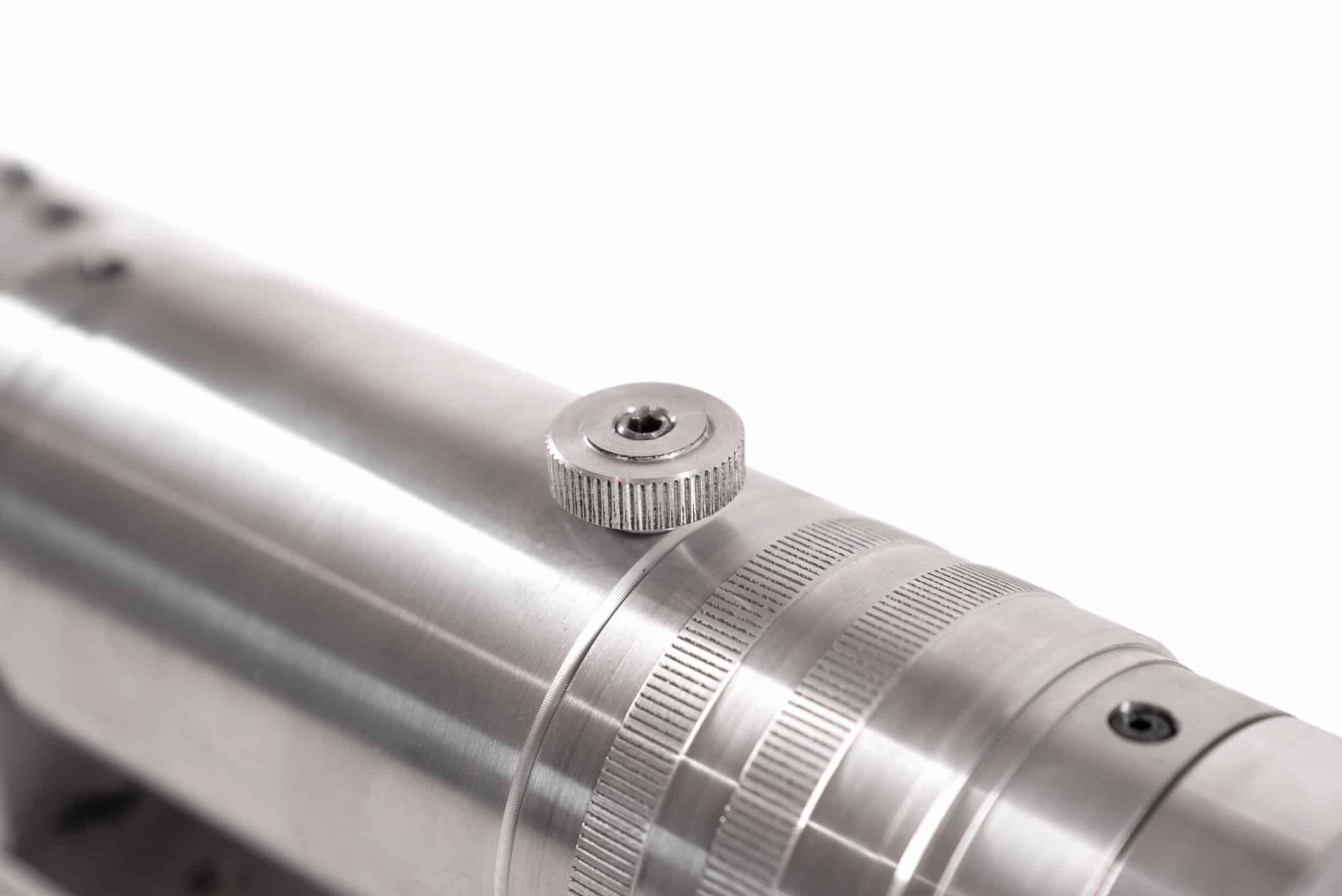 Close up look of BDH H1SQ shifter's selector colar