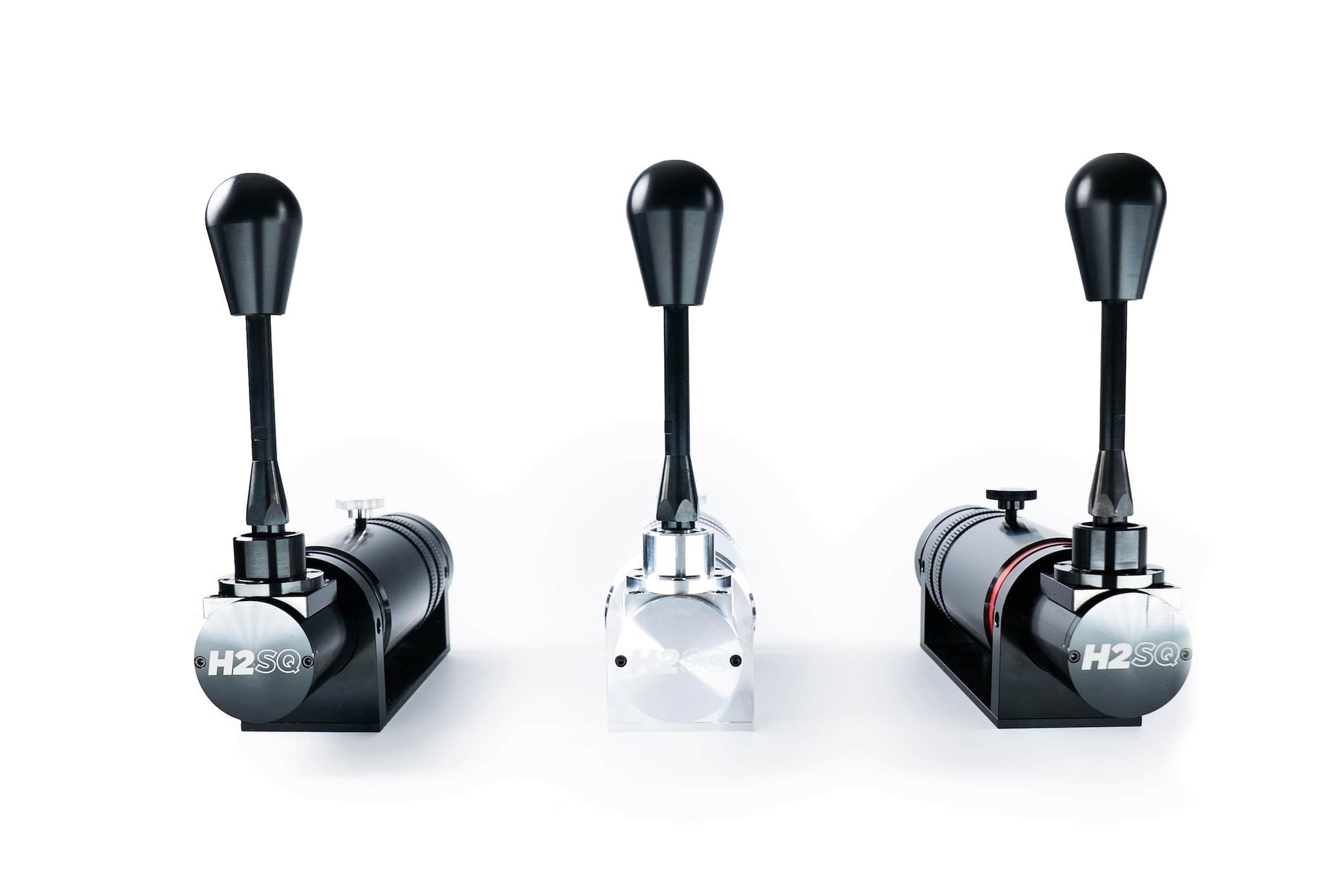 Close up look of BDH H1SQ shifter's selector colar